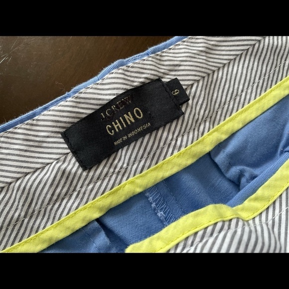 ❌SOLD❌ J.Crew Blue Chino Shorts - Picture 3 of 3